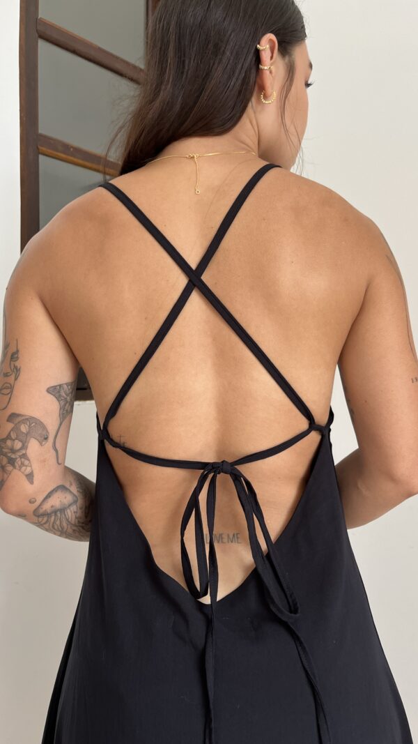 Vestido Mavie Curto Preto - Imagem 4