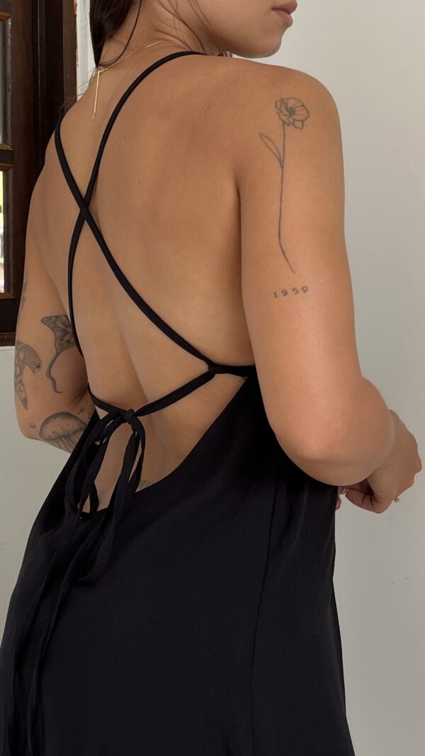 Vestido Mavie Curto Preto - Imagem 3