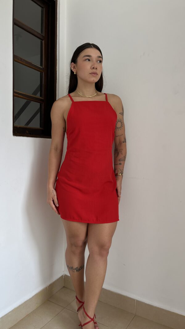 Vestido Thereza Vermelho